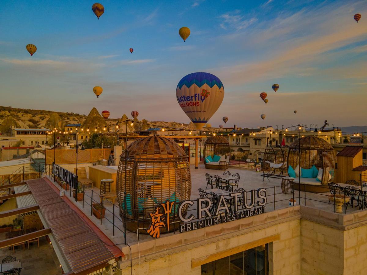 Luxury Cratus Stone Palace Hotel Göreme Buitenkant foto